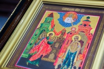 В праздник Благовещения Пресвятой Богородицы владыка Артемий возглавил Божественную литургию в главном соборе края 7 апреля 2023 года В праздник Благовещения Пресвятой Богородицы владыка Артемий возглавил Божественную литургию в главном соборе края 7 апреля 2023 года